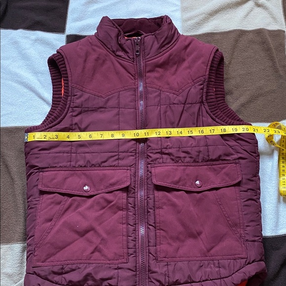 Aeropostale Maroon and Orange Vest - Picture 14 of 15